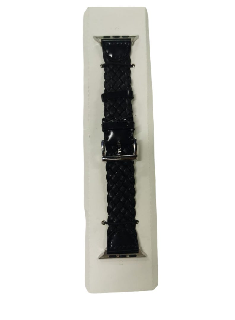 Braid Leather Watch Band Strap For iWatch Series 3 - Image 3
